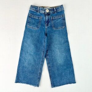 Zara Girls Wide Leg Jeans - Size 4-5 Years